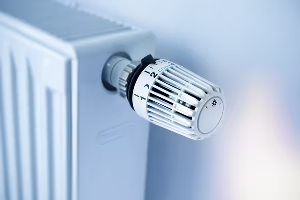 Thermostat-Ventil einer Heizung